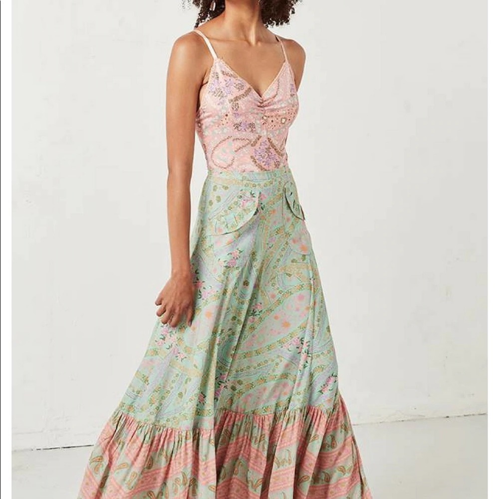 Spell and the Gypsy City Lights Maxi  Skirt XS